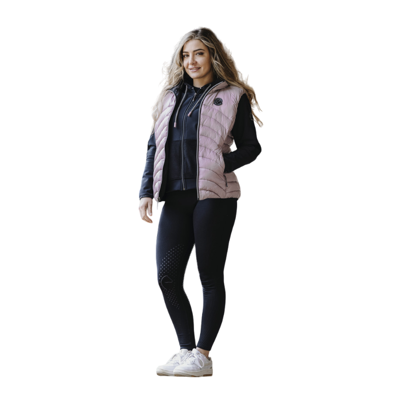 Equithème - Legging femme Acacia noir | - Ohlala