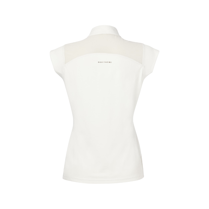 Equithème - Polo de concours junior Brussel blanc | - Ohlala