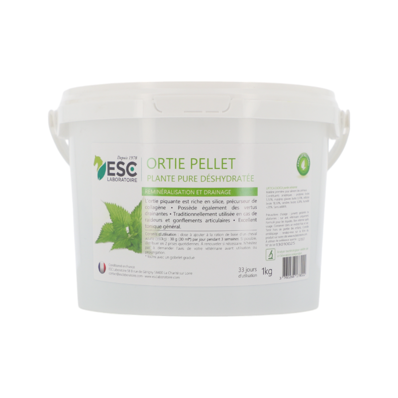 ESC Laboratoire - Complément alimentaire Ortie Pellet | - Ohlala