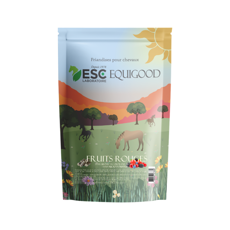 ESC Laboratoire - Friandises Equigood fruits rouges | - Ohlala