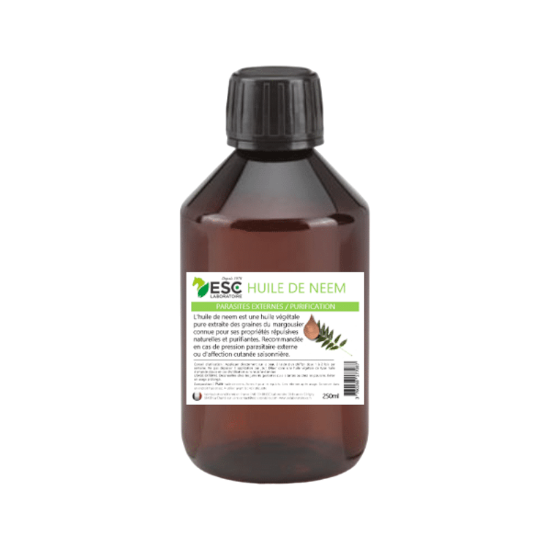 ESC Laboratoire - Huile végétale de Neem répulsive contre les parasites intestinaux | - Ohlala