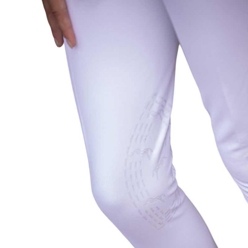 Eden by Pénélope - Pantalon d'équitation fille Élégance blanc | - Ohlala
