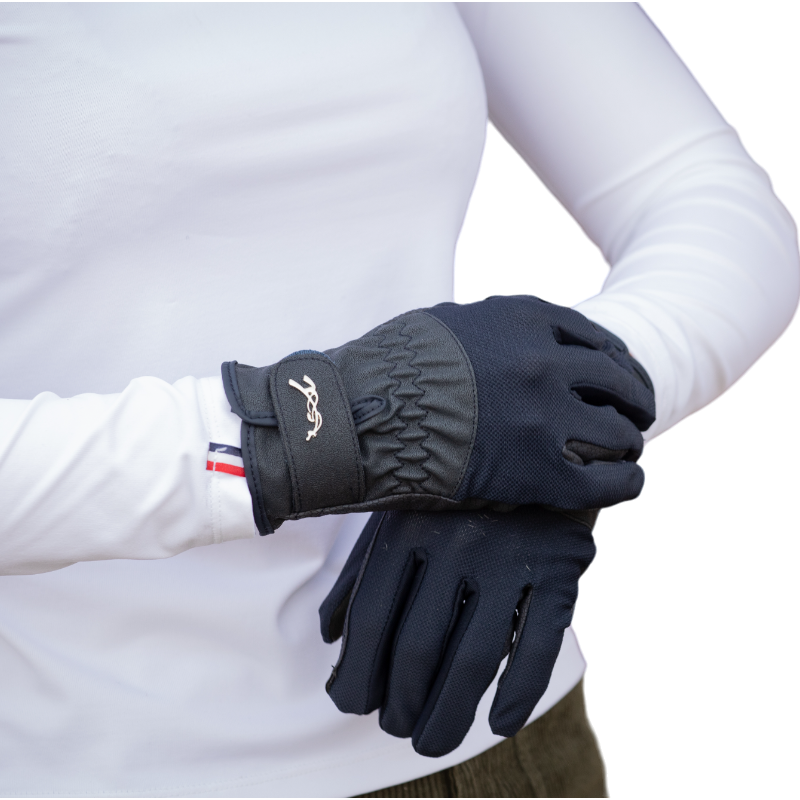 Eden by Pénélope - Gants hiver enfant marine | - Ohlala