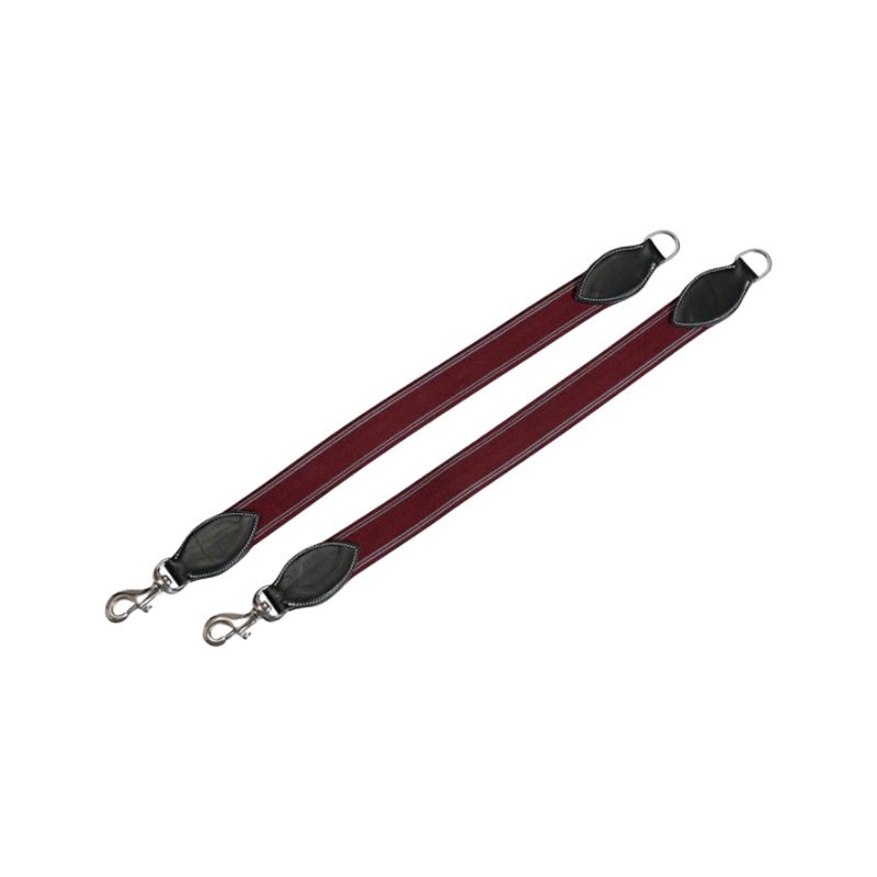 Eric Thomas - Élastiques pour collier de chasse cuir noir | - Ohlala