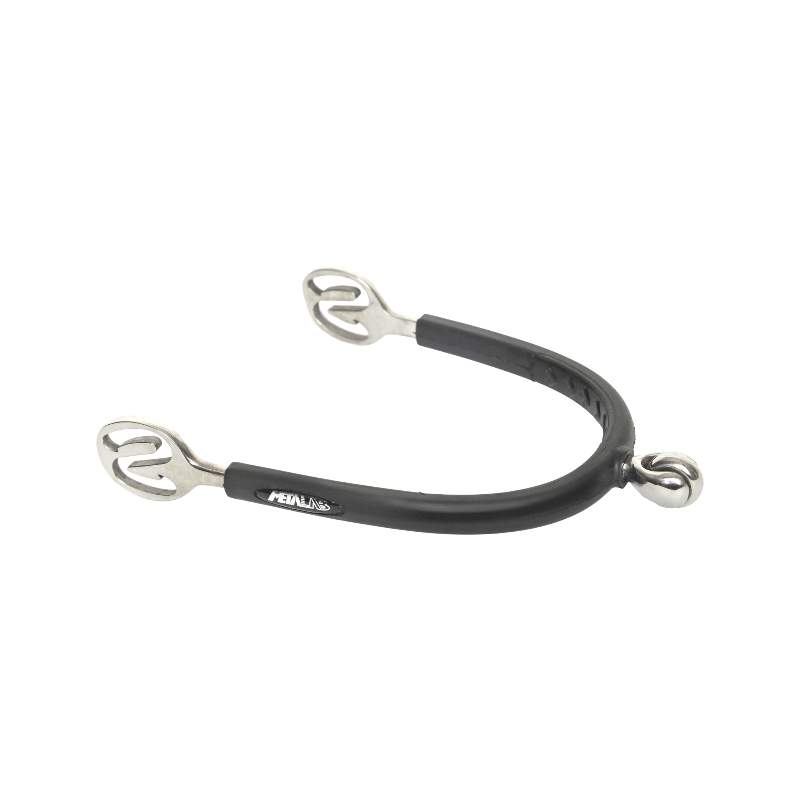 Metalab - Eperons Vertical Soft gainé caoutchouc 30mm | - Ohlala