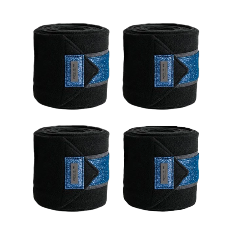 Equestrian Stockholm - Bandes de polo Polar Night Glimmer (x4) | - Ohlala