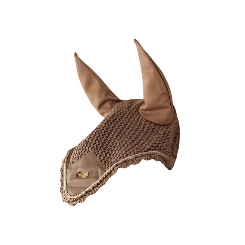 Equestrian Stockholm - Bonnet pour cheval Champagne | - Ohlala