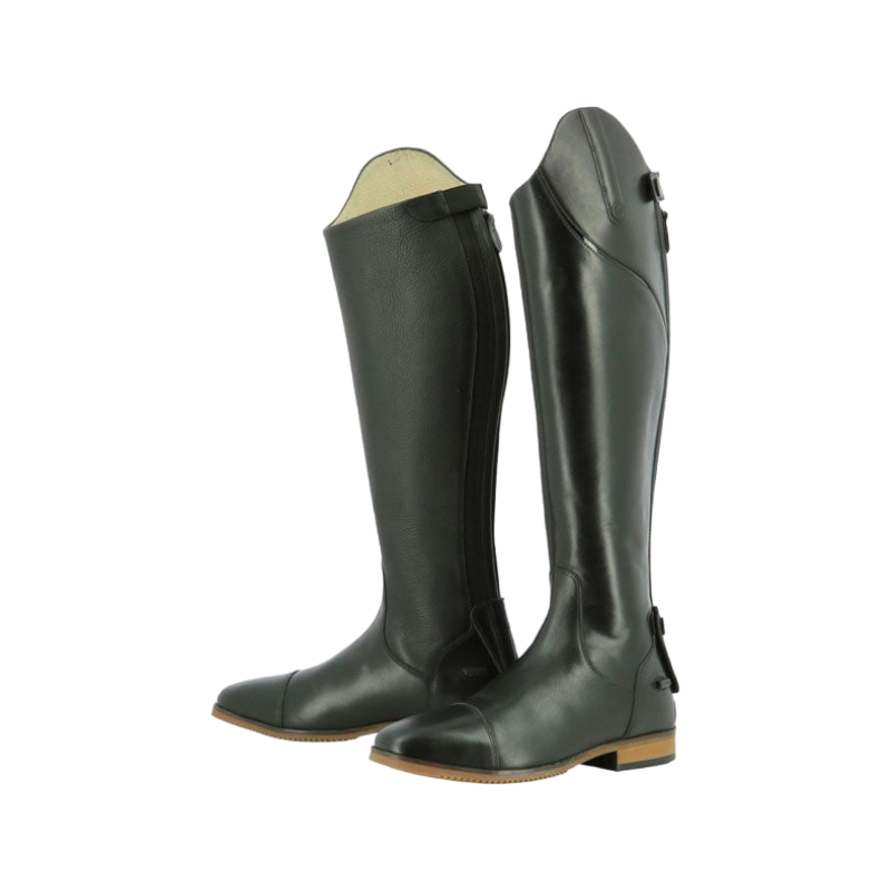 Equithème - Bottes d'équitation de dressage Wavy noir | - Ohlala