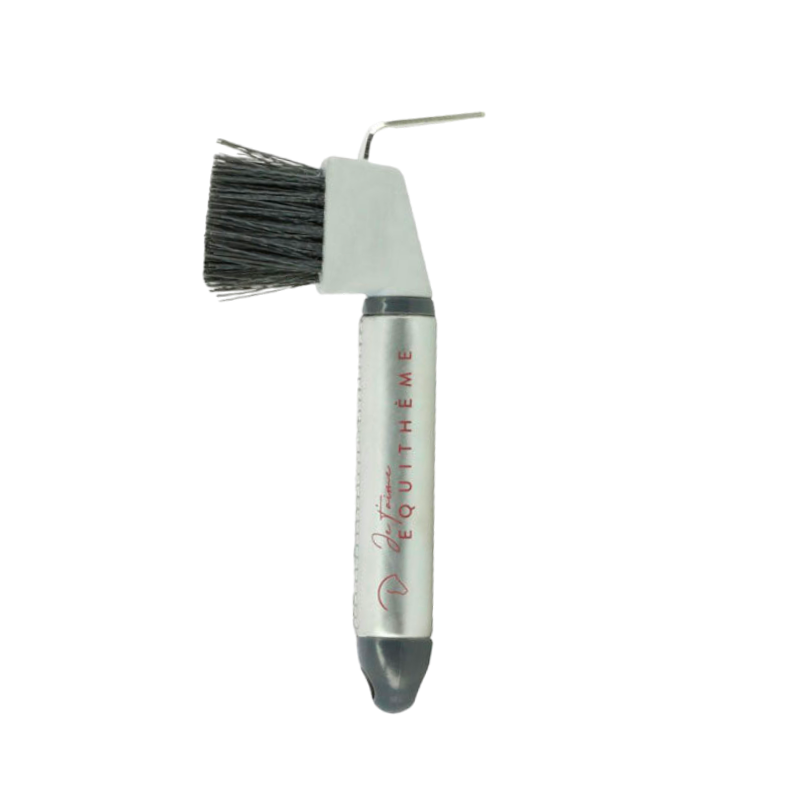 Equithème - Cure-pieds édition limitée Je t'aime gris | - Ohlala