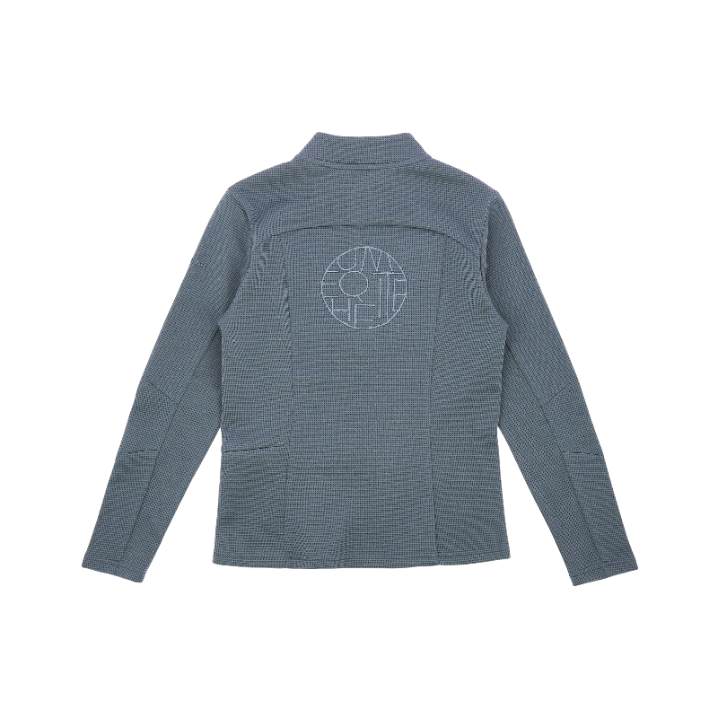 Equithème - Baselayer manches longues femme Originals Emily bleu/ gris | - Ohlala