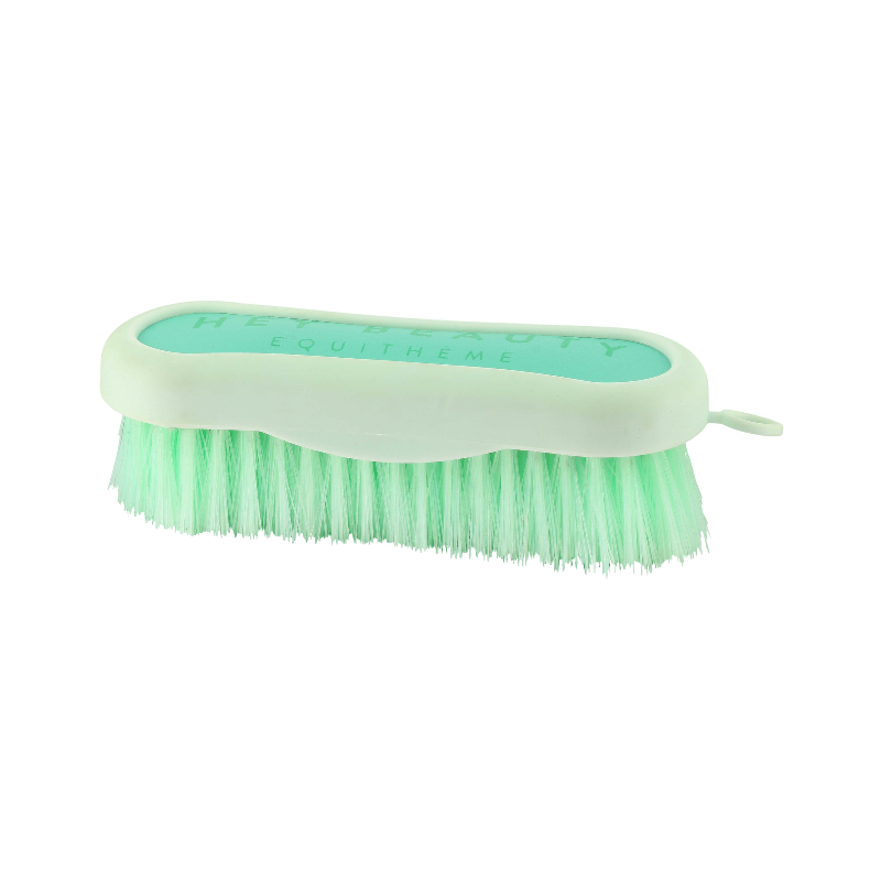 Equithème - Brosse de tête Je t'aime aqua | - Ohlala