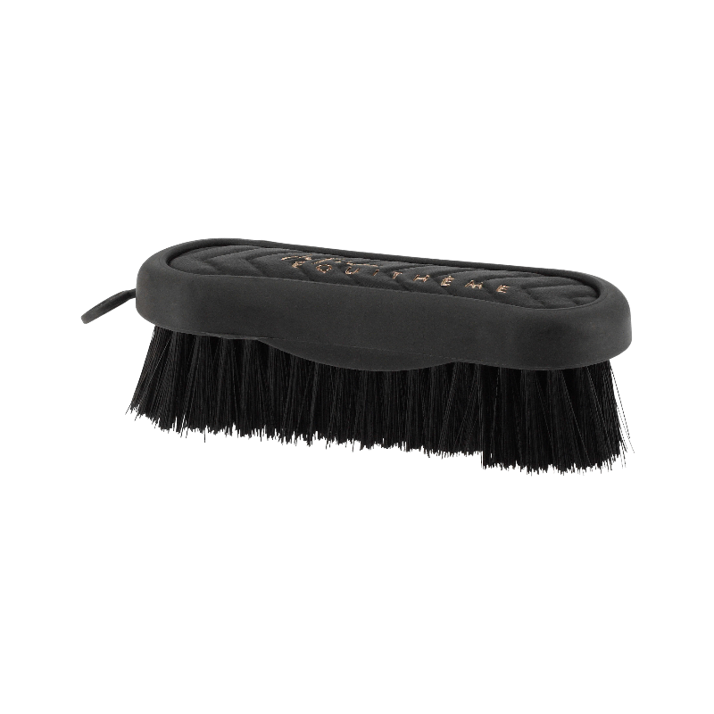 Equithème - Brosse de tête Je t'aime noir/ rose gold | - Ohlala