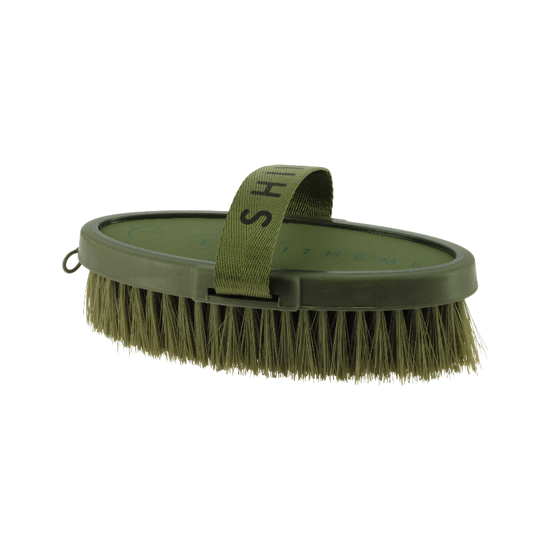 Equithème - Brosse douce Je t'aime olive | - Ohlala