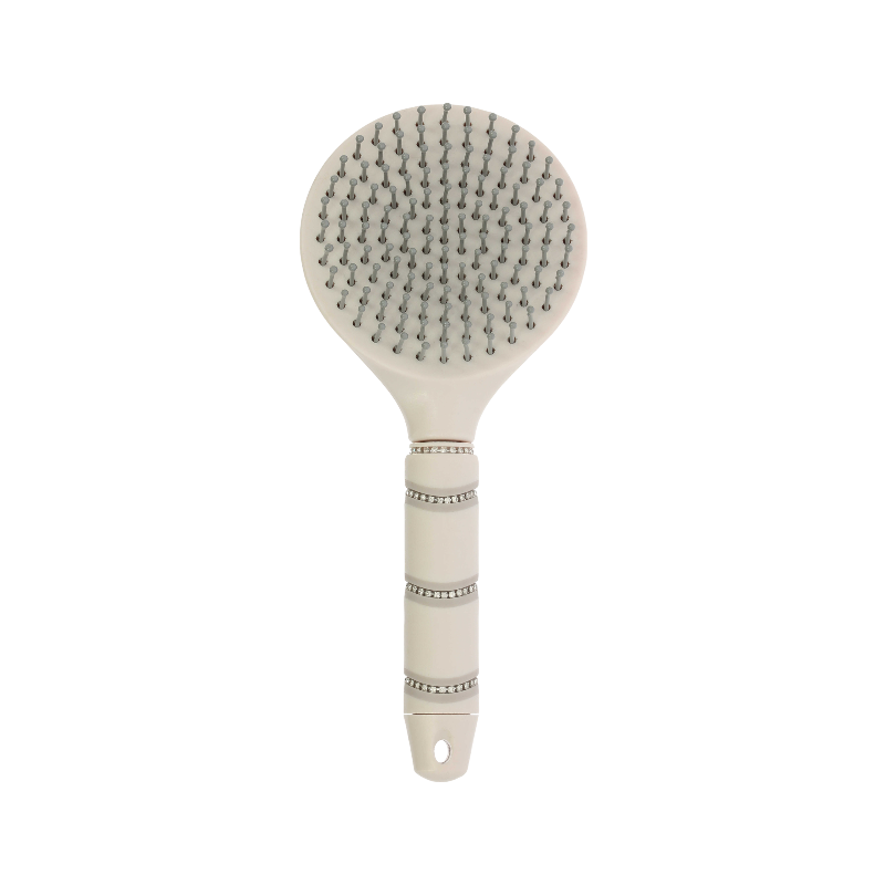 Equithème - Brosse à crinière Je t'aime strass beige | - Ohlala