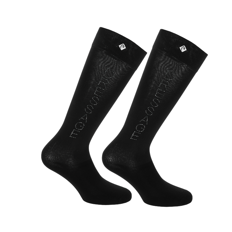 Equithème - Chaussettes Jeanne Dressage noir (x1) | - Ohlala