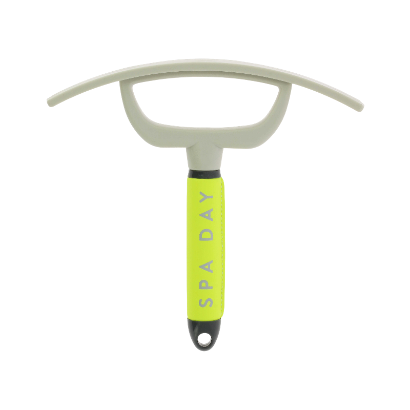 Equithème - Couteau de chaleur Je t'aime jaune fluo | - Ohlala