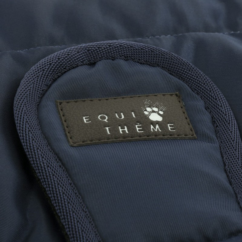 Equithème - Couverture pour chien Confortech marine | - Ohlala