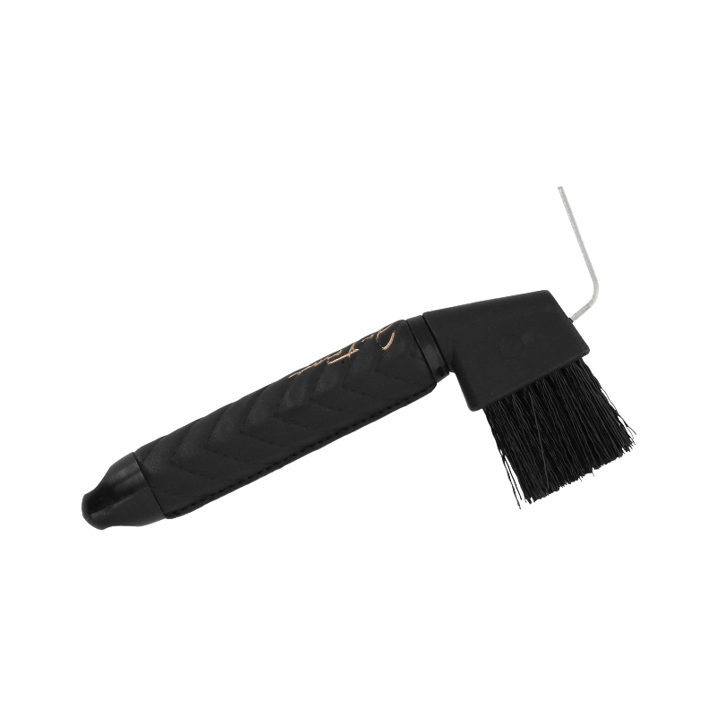 Equithème - Cure-pieds Je t'aime noir/ rose gold | - Ohlala