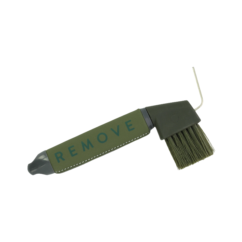 Equithème - Cure-pieds Je t'aime olive | - Ohlala