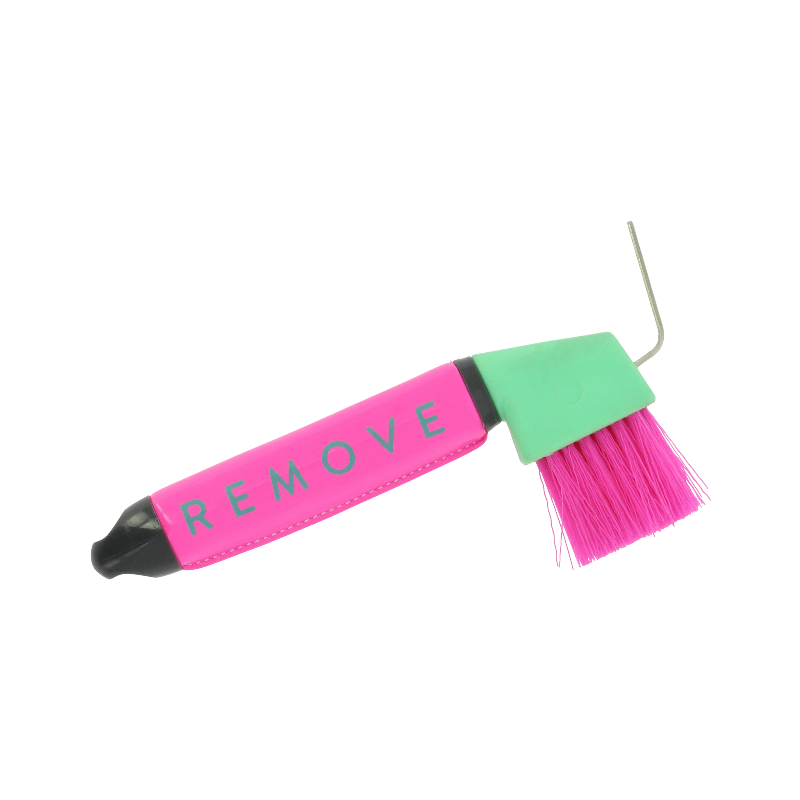 Equithème - Cure-pieds Je t'aime rose fluo | - Ohlala