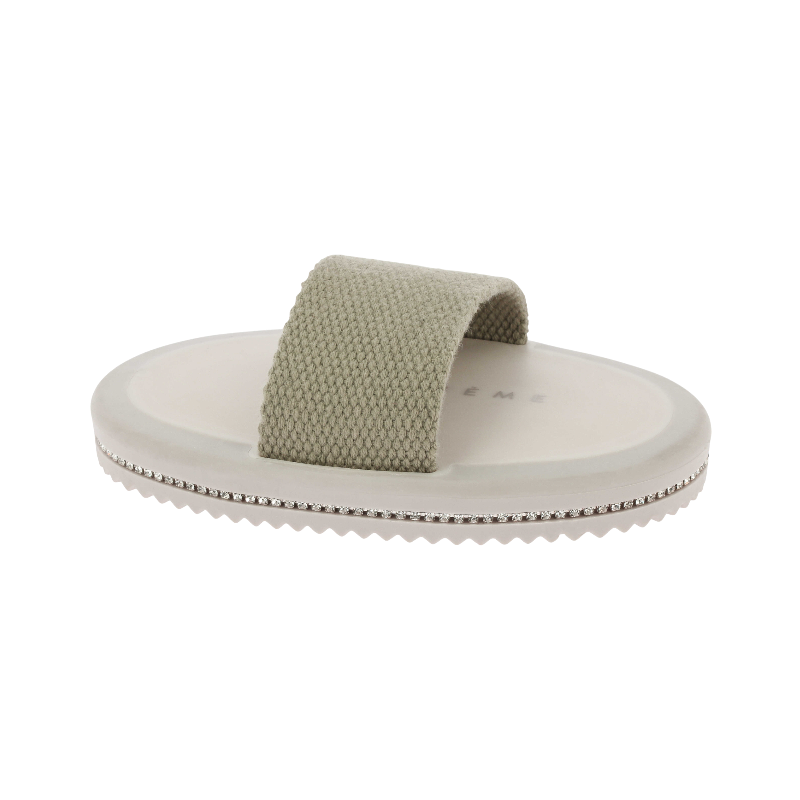 Equithème - Etrille Je t'aime strass beige | - Ohlala