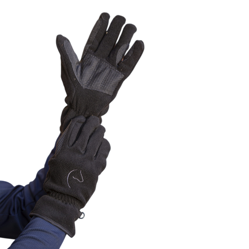 Equithème - Gants polaire picot | - Ohlala
