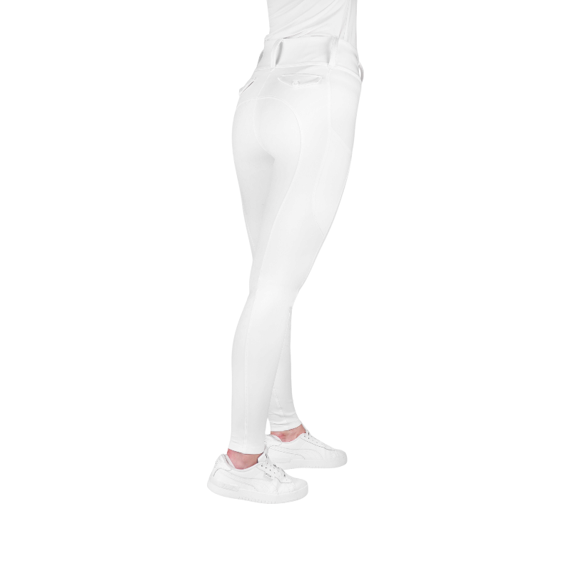 Equithème - Legging d'équitation femme Alizé blanc | - Ohlala