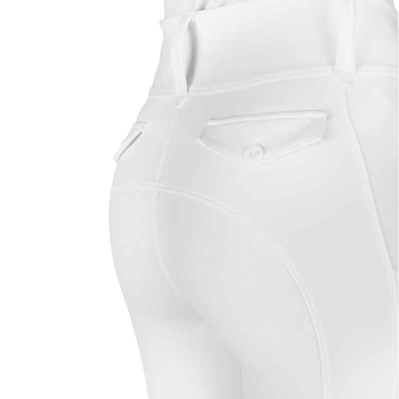 Equithème - Legging d'équitation femme Alizé blanc | - Ohlala