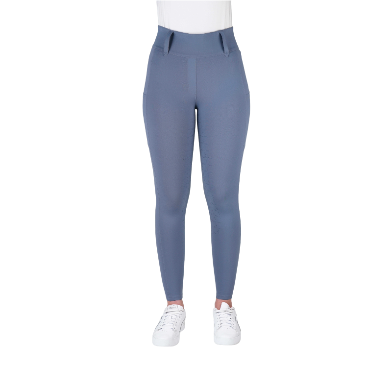 Equithème - Legging d'équitation femme Alizé gris | - Ohlala