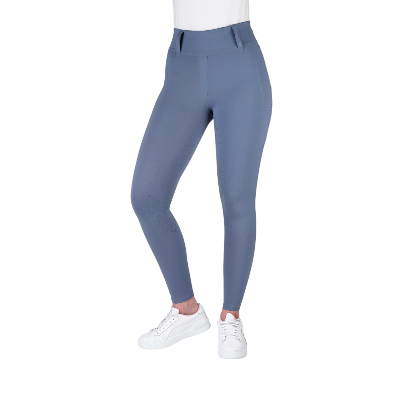 Equithème - Legging d'équitation femme Alizé gris | - Ohlala