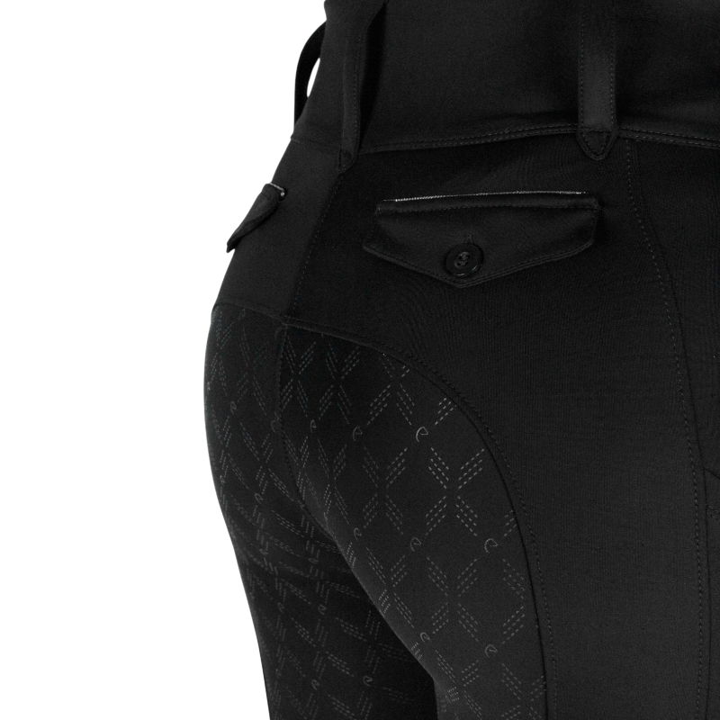 Equithème - Legging d'équitation femme Alizé noir | - Ohlala
