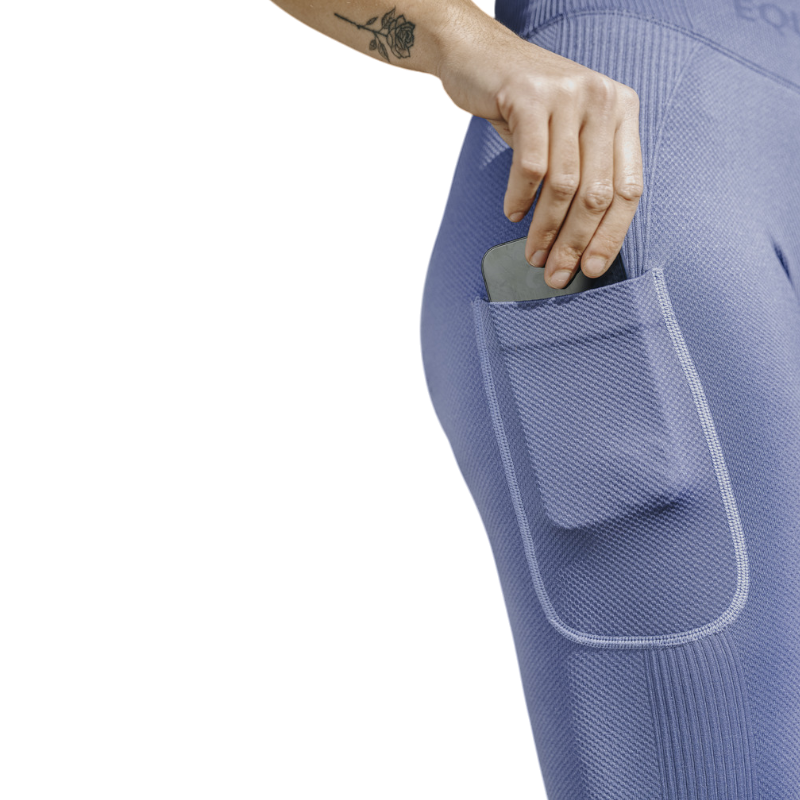 Equithème - Legging d'équitation femme Acacia violet | - Ohlala