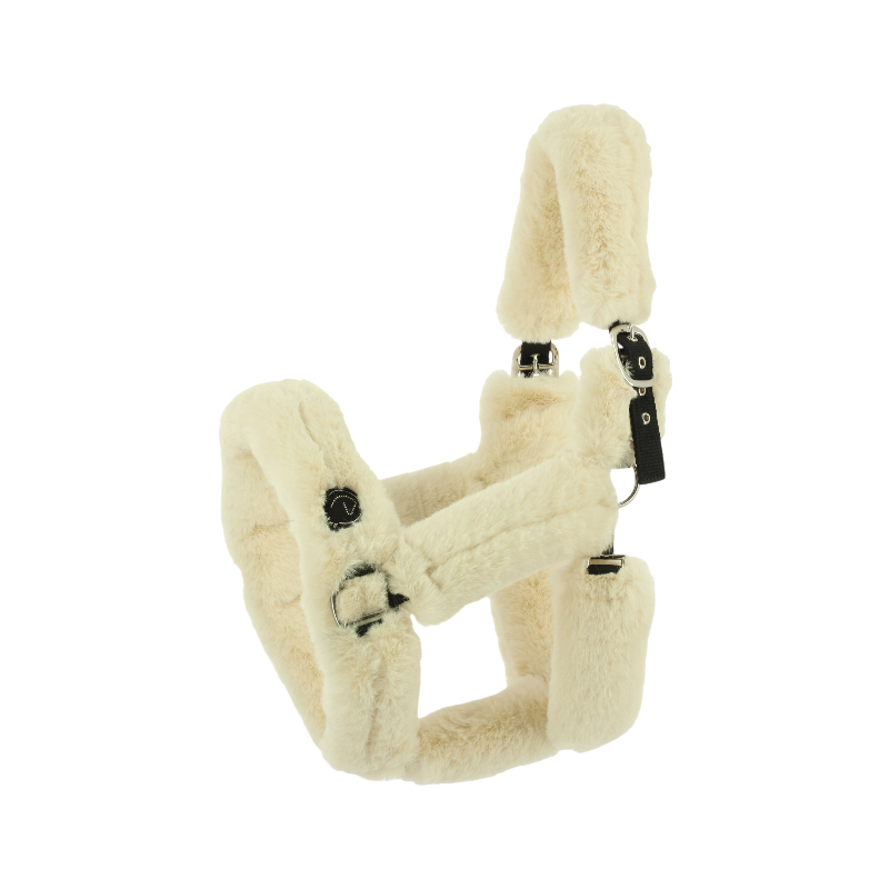 Equithème - Licol pour chevaux Snuggy Je t'aime écru | - Ohlala