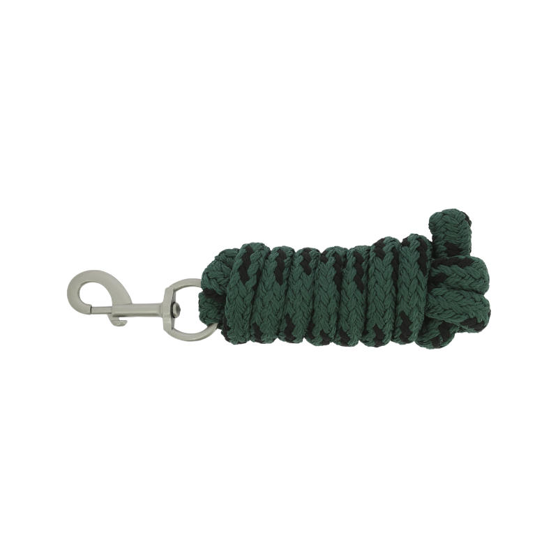 Equithème - Longe Jacquard 2m vert | - Ohlala