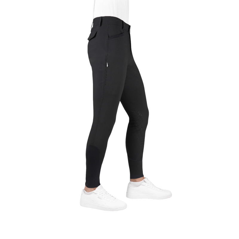 Equithème - Pantalon d'équitation homme Sam noir | - Ohlala