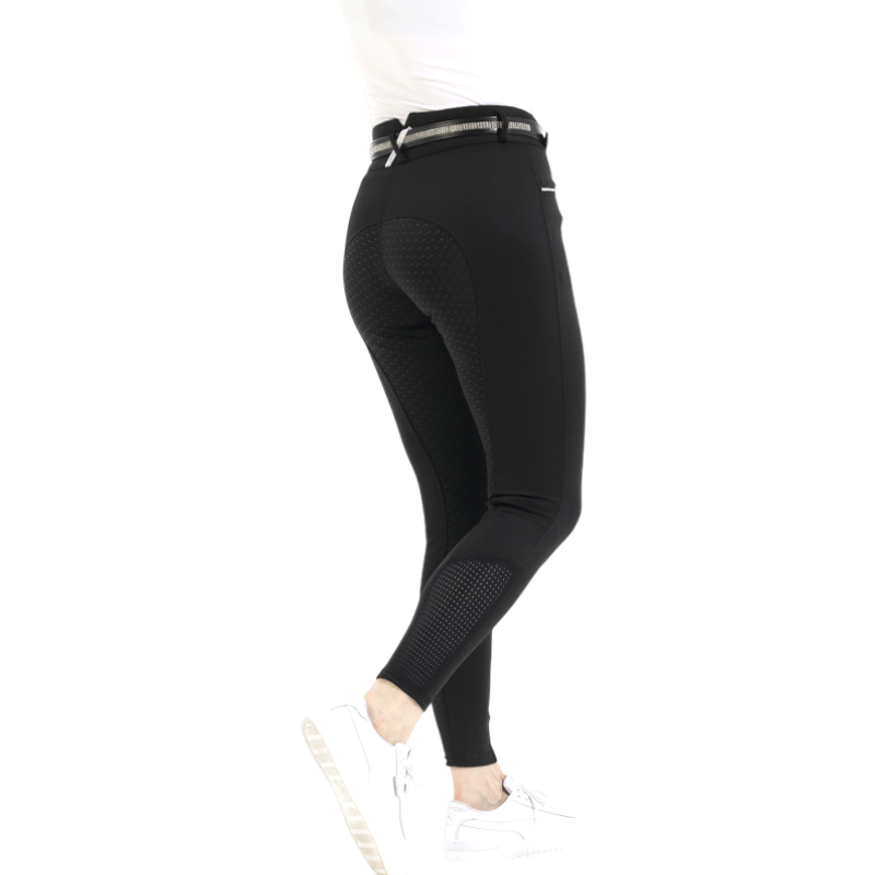 Equithème - Pantalon d'équitation femme Claudine noir | - Ohlala
