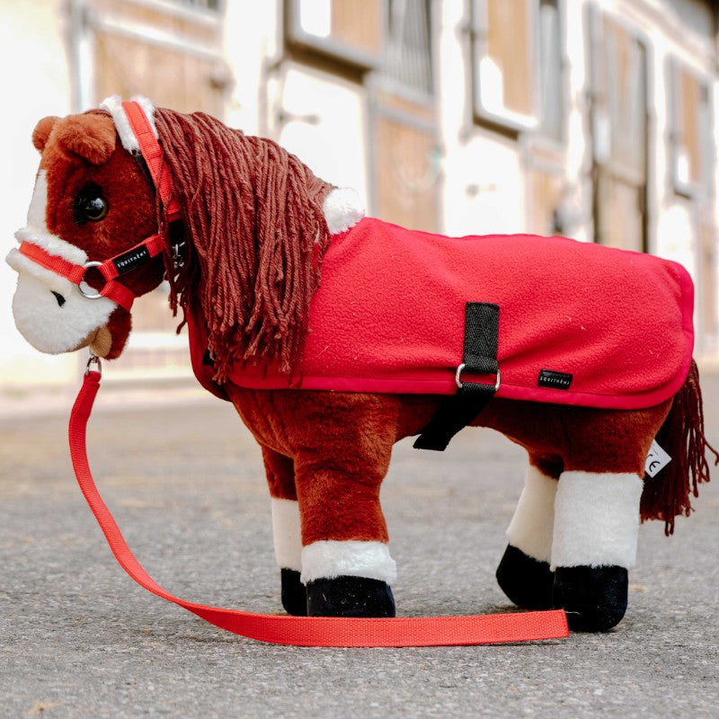 Equithème - Peluche mini poney Jumpy alezan | - Ohlala