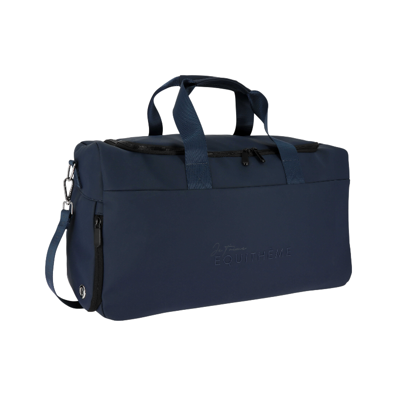 Equithème - Sac week-end Je t'aime marine | - Ohlala