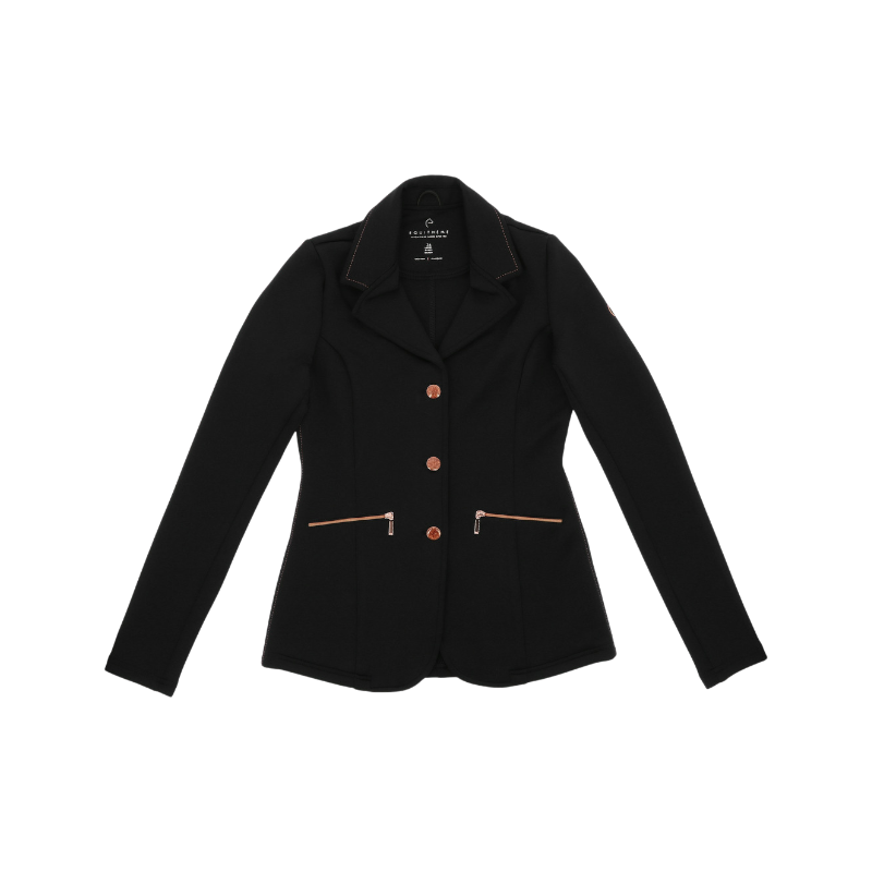 Equithème - Veste de concours Athens noir | - Ohlala