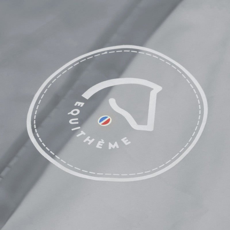 Equithème - Veste imperméable enfant Saigon gris | - Ohlala