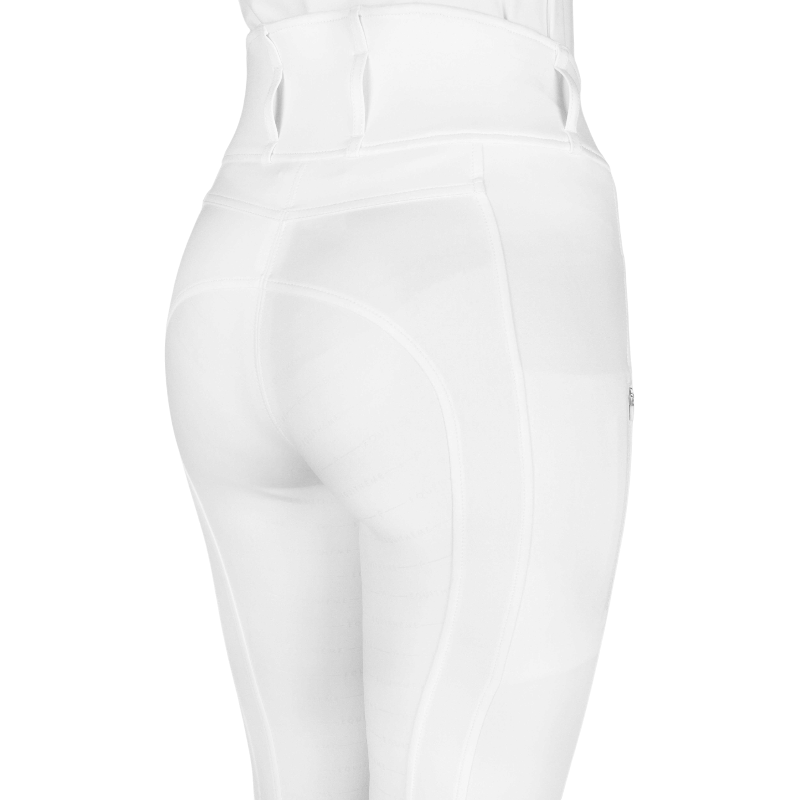 Equithème - Pantalon d'équitation femme Mila blanc | - Ohlala