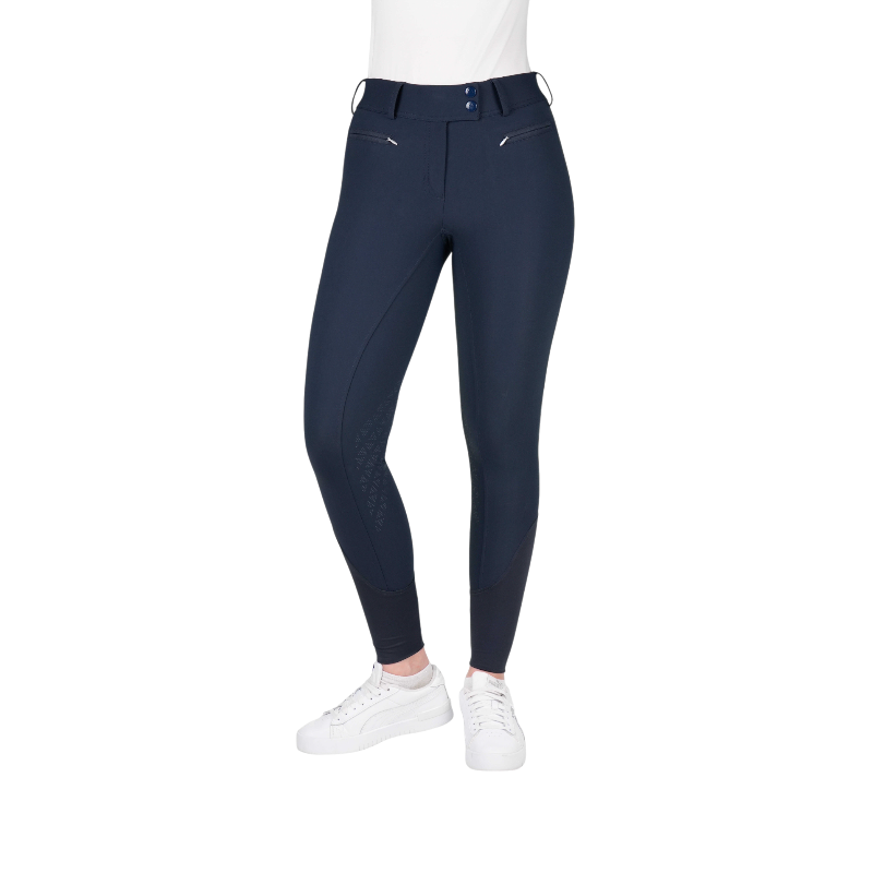 Equithème - Pantalon d'équitation femme Sally marine | - Ohlala
