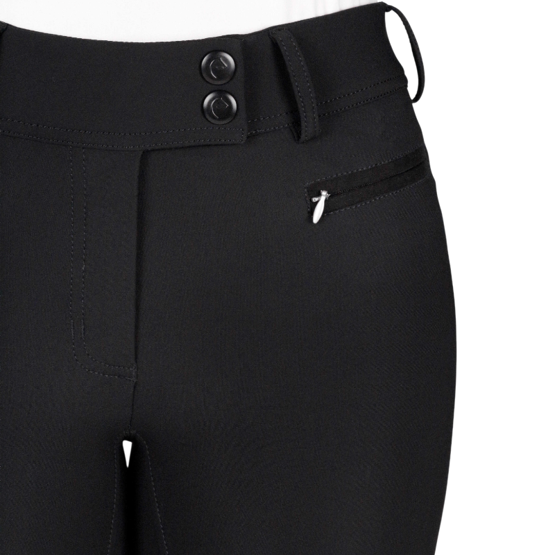Equithème - Pantalon d'équitation femme Sally noir | - Ohlala