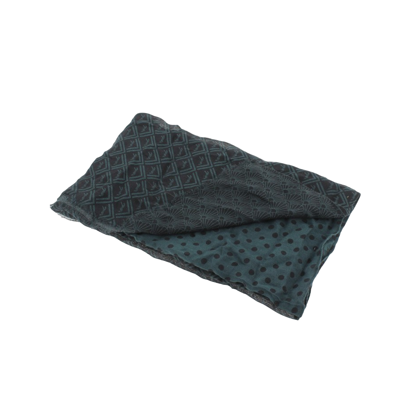 Pénélope - Écharpe Etole Alix noir/ canard | - Ohlala