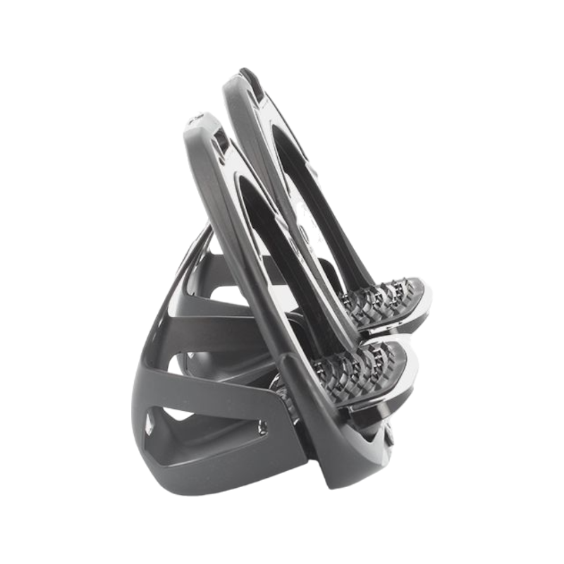 Flex On - Étrier Green Composite Junior incliné grip noir/ noir/ noir avec cage | - Ohlala