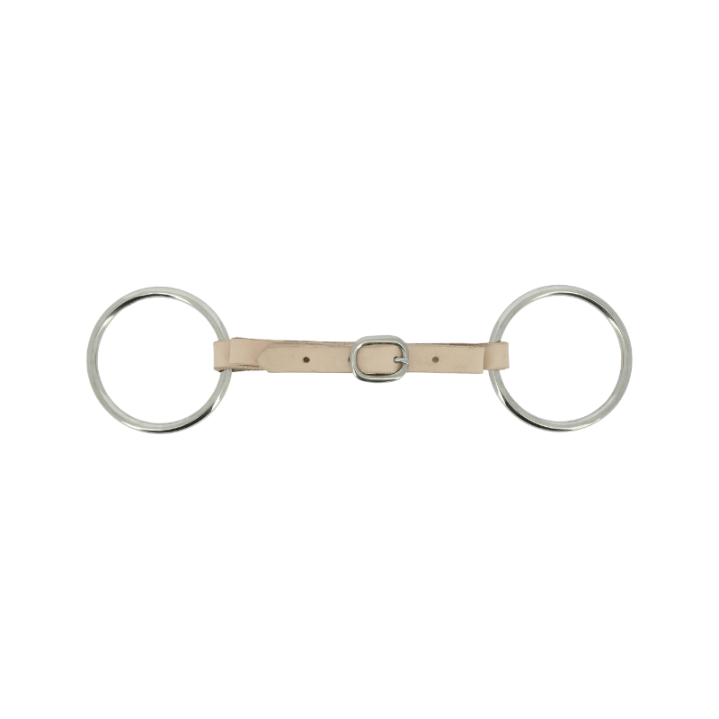 Feeling - Mors meroth en cuir avec gourmette | - Ohlala