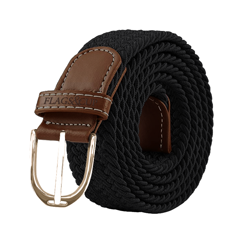 Flags & Cup - Ceinture élastique Artosia noir | - Ohlala