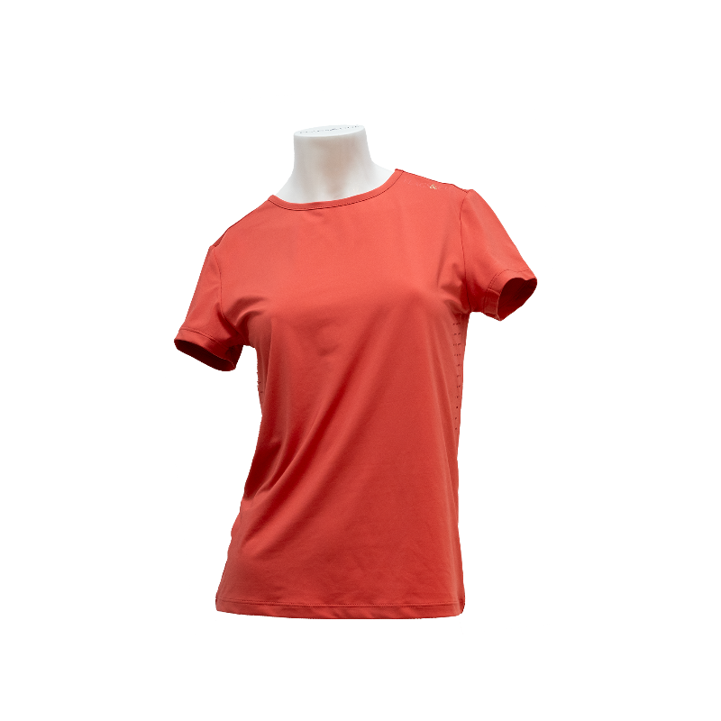 Flags & Cup - T-shirt manches courtes femme Casoria cerise | - Ohlala