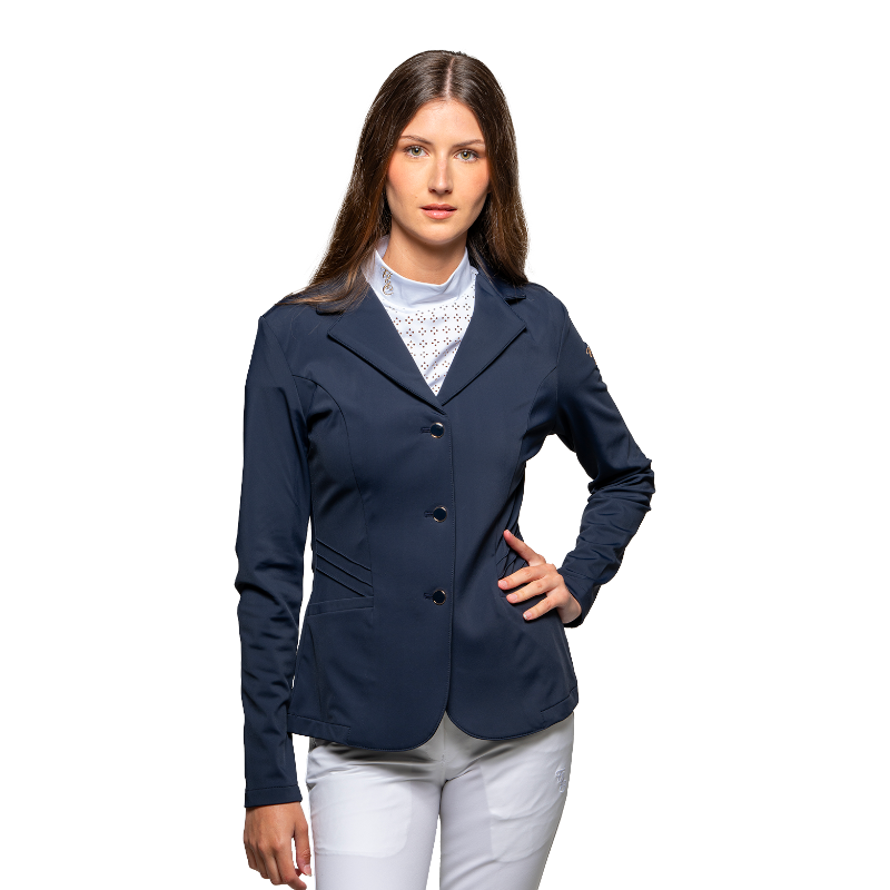 Flags & Cup - Veste de concours fille Victoria marine | - Ohlala