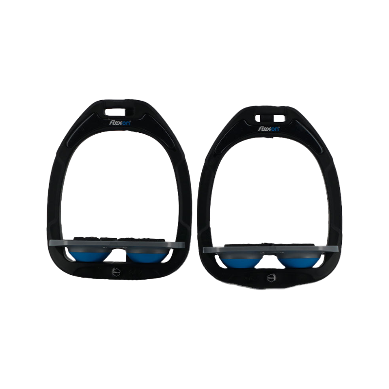 Flex On - Étriers Green Composite ultra grip noir/ noir/ bleu ciel | - Ohlala